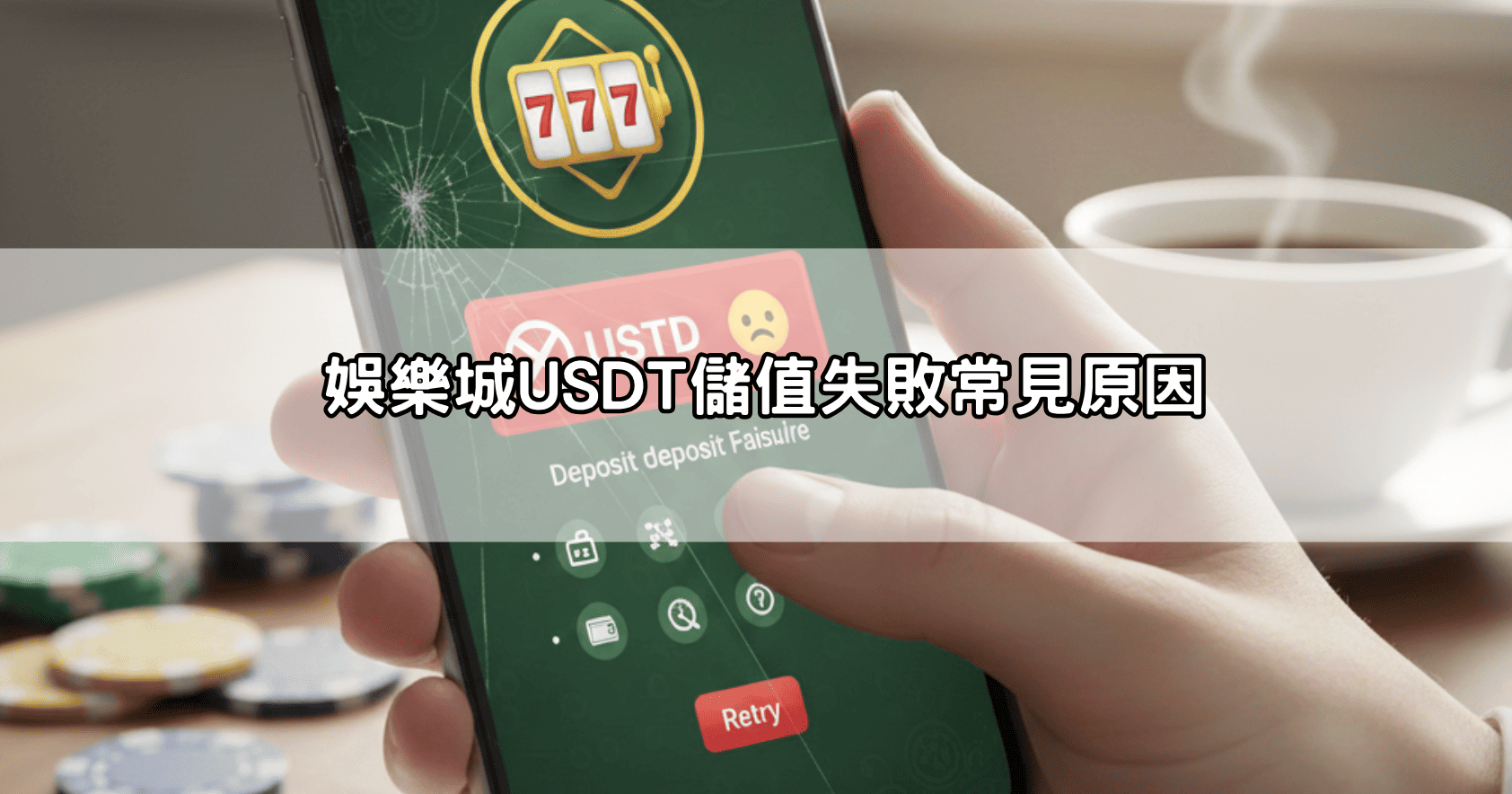 娛樂城USDT儲值失敗常見原因
