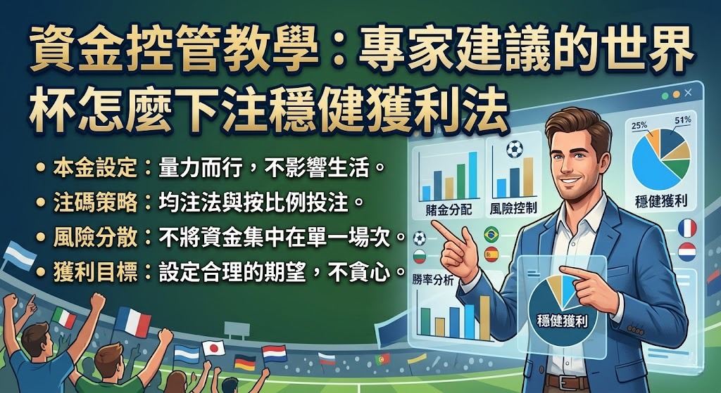 專家建議的世界杯怎麼下注穩健獲利法