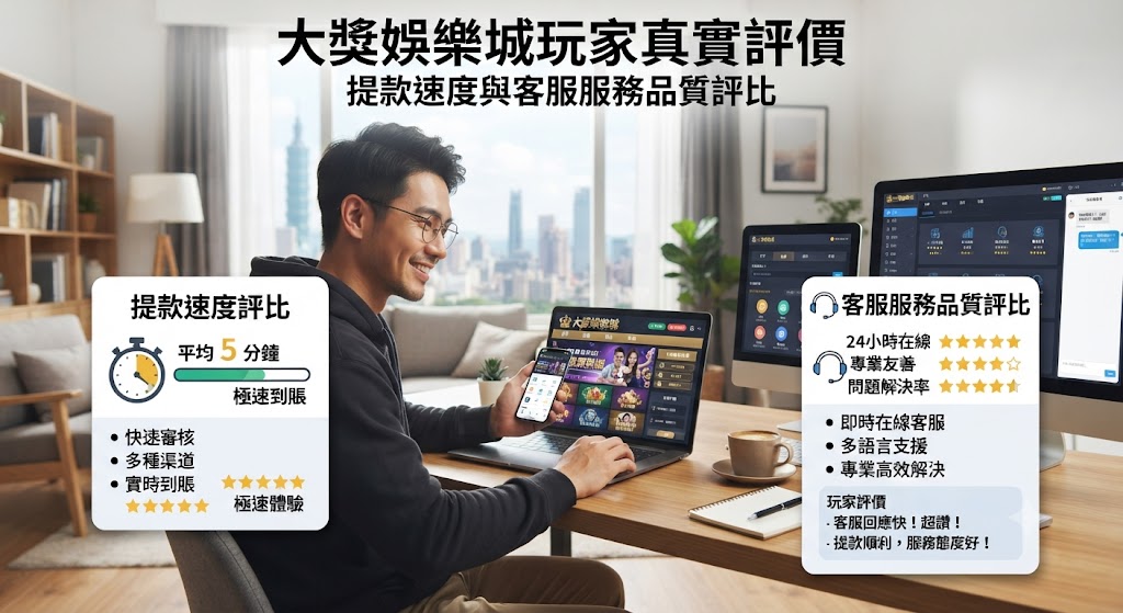 提款速度與客服服務品質評比